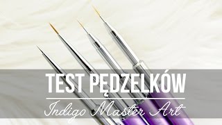 Zdobienie Paznokci Hybrydowych Dla Poczatkujących  Pędzelki Do Zdobień Paznokci  Nail Art Tutorial [upl. by Ased522]