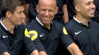 Les arbitres de L1 en stage à Clairefontaine [upl. by Kain882]