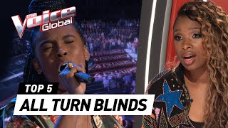 BEST ALL TURN Blind Auditions in The Voice Part 4 [upl. by Ettelracs]