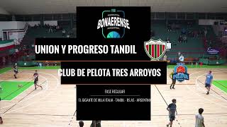 Union y Progreso Tandil vs Club de Pelota Tres Arroyos fecha 3 torneo pre federal de basquet 108 [upl. by Gnaig]