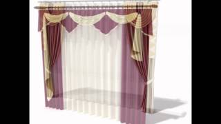 Curtain 3D model  Architectural Details 3D Models  max 3ds obj c4d lwo [upl. by Norra]