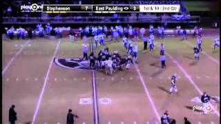 95 Kicker Miles Hemphill of East Paulding w 61 yard FG [upl. by Mazlack309]