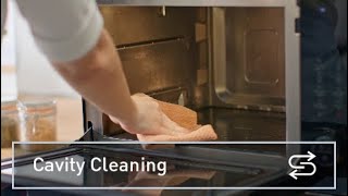 How to use  Cavity Cleaning Microwave Oven DS59N [upl. by Dyun]