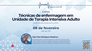 Curso de Técnicas de Enfermagem em Unidade de Terapia Intensiva Adulto [upl. by Reifel588]