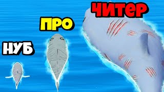 ЭВОЛЮЦИЯ РАЗМЕРА АКУЛЫ МАКСИМАЛЬНЫЙ УРОВЕНЬ  Shark Master [upl. by Malchy]