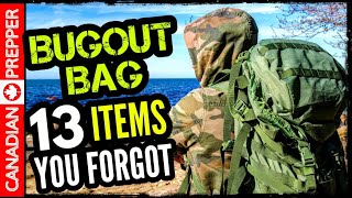 13 Items You Will Want in Your Bugout Bag [upl. by Aubigny]