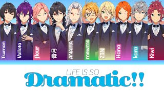 【10人合唱】Life is so Dramatic  SCREEN10 Ensemble Stars【歌ってみた】 [upl. by Repsac704]