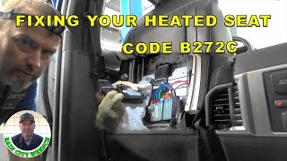 FIXING YOUR HEATED SEAT CODE B272C [upl. by Allain824]