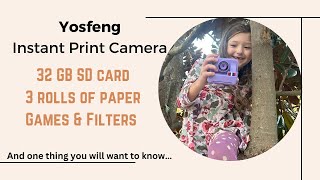 What all does this kid’s instant print camera do [upl. by Colyer363]