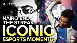 ICONIC Esports Moments Nairo Ends ZeRos Incredible Streak  MLG 2015 Smash [upl. by Oniskey]