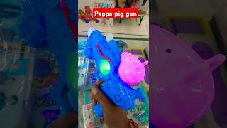 Peppa Pig Light And Sond GUN 🔫 Kids Toys shortvideo forkids toys viralvideo [upl. by Cavuoto]