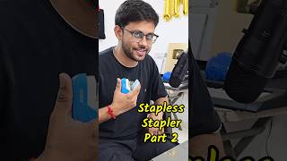 Teasting Stapleless Stapler Part 2 testing [upl. by Akcirred491]