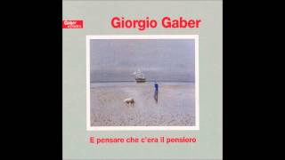 Giorgio Gaber  Lequazione 5  CD1 [upl. by Ferro712]