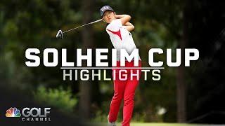 2024 Solheim Cup Day 3 Singles  EXTENDED HIGHLIGHTS  91524  Golf Channel [upl. by Akemet]