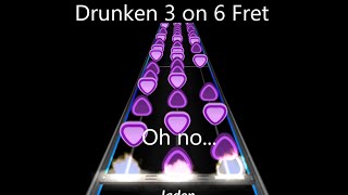 Charts that shouldnt exist on clone hero Drunken 3 by 3 on 6fret [upl. by Marucci388]