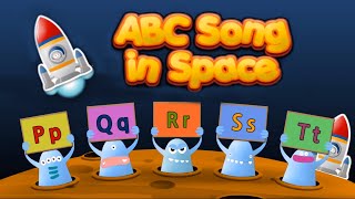 ABC Song in Space PQRST Zed British English version [upl. by Repotsirhc563]