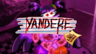 yandere  Jazmin bean  lyric video UNOFFICIAL [upl. by Celle]