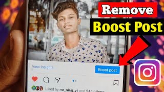 How to Remove Boost Post from Instagram 2024  boost post instagram se kaise hataye  Remove Promote [upl. by Marci]