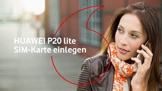 HUAWEI P20 lite  SIMKarte einlegen  mobilfunkhilfe [upl. by Neerod996]