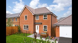 Barratt Homes The Radleigh Show Home at South Fields Morpeth [upl. by Ycinuq]