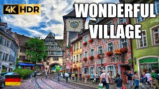 Wonderful Village in Southern Germany  VillingenSchwenningen 4K Ultra HD Footage [upl. by Adnama]