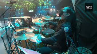 DEALOVA amp SAMPAI SYURGA  ALIFF AZIZ  GEGAR VAGANZA 8  FINAL  DRUM CAM [upl. by Rocco]