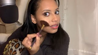 ASMR Doing My Makeup  Whispered Rambles some Boxycharm products January 30 2021 [upl. by Cardwell685]