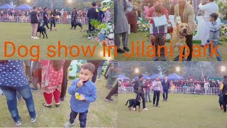 Dog show in Jilani Park Lahore race course lahore festival [upl. by Anyale]