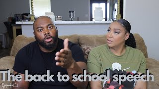 The Back To School Speech with Dad [upl. by Camfort]