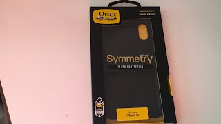 My Unboxing and Review of the OtterBox Symmetry Case For The iPhone XR [upl. by Enilarac903]