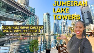 Jumeirah Lake Towers tour Exploring Dubais Artificial Lakeside Neighborhood [upl. by Jennica]