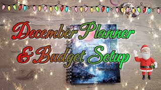 December Planner and Budget Setup🎄🎅🏼🧑🏻‍🎄 [upl. by Anniroc839]