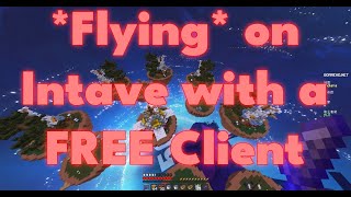 Flying on GOMMEHD with a Free Client  Intave Fly with FDPClient in 2024  Best Free Client [upl. by Amsirp]