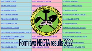 Jinsi ya kuangalia Matokeo ya kidato Cha pili 20222023 NECTA results for form two 20222023 [upl. by Nanreh510]