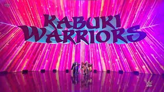 The Kabuki Warriors Entrance  WWE SmackDown December 15 2023 [upl. by Akiwak]