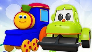 Lärande färger med gatubilar  Learning Colors  Street Vehicles  Kids TV Svenska  Bob Fun Series [upl. by Niamjneb]