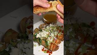 DO YOU LIKE TAQUITOS food foodie foryou shortvideo shorts short asmr steak meat taquitos [upl. by Corbet]