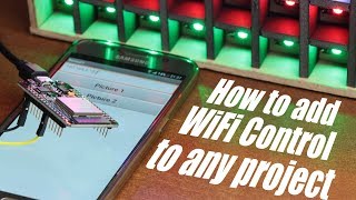 How to add WiFi Control to any project  ESP32 Beginners Guide [upl. by Airahcaz745]