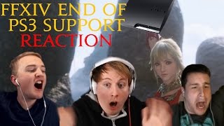 End of FFXIV PS3 Support LIVE Reaction [upl. by Aurlie]