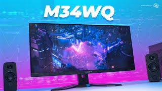 Gigabyte M34WQ 144Hz IPS Ultrawide RIGHT ON THE MONEY [upl. by Ahsito]