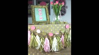 DIY Tissue Pom Pom Garland Showmecute [upl. by Trstram964]