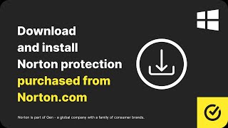 How to download amp install Norton protection purchased from Nortoncom [upl. by Asital991]