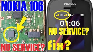 Nokia 106 ta1114 no service problem solutionsignal issue fix 100 working [upl. by Reeva]