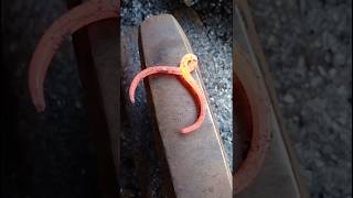 Blacksmithing  Making of a Locking Clip shorts diy [upl. by Ytak231]