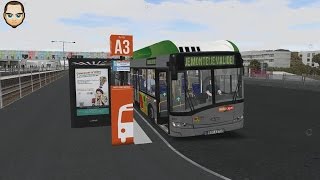 Map Express 9106  Bus Solaris Urbino 18 Hybrid OMSI2 [upl. by Manard]