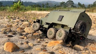 ALERT IN THE MORNING  WPL B36 Military RC Truck [upl. by Manly]