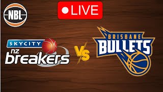 🔴 Live NZ Breakers vs Brisbane Bullets  Live Play by Play Scoreboard [upl. by Atiroc493]