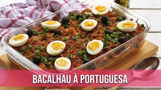 BACALHAU À PORTUGUESA NO FORNO [upl. by London]