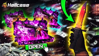 HELLCASE I PLAYED CASE BATTLE WITH YOUTUBERS Hellcase Promo Code 2024 [upl. by Petersen]