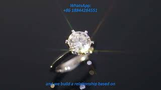 Tested to Perfection Moissanite Ring That Shine Above [upl. by Ramilahs]